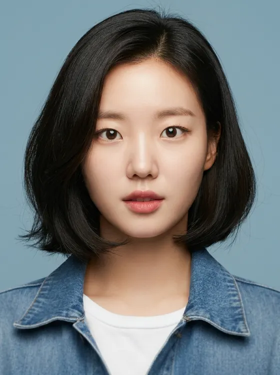 가상모델 #1375 얼굴 원본 1