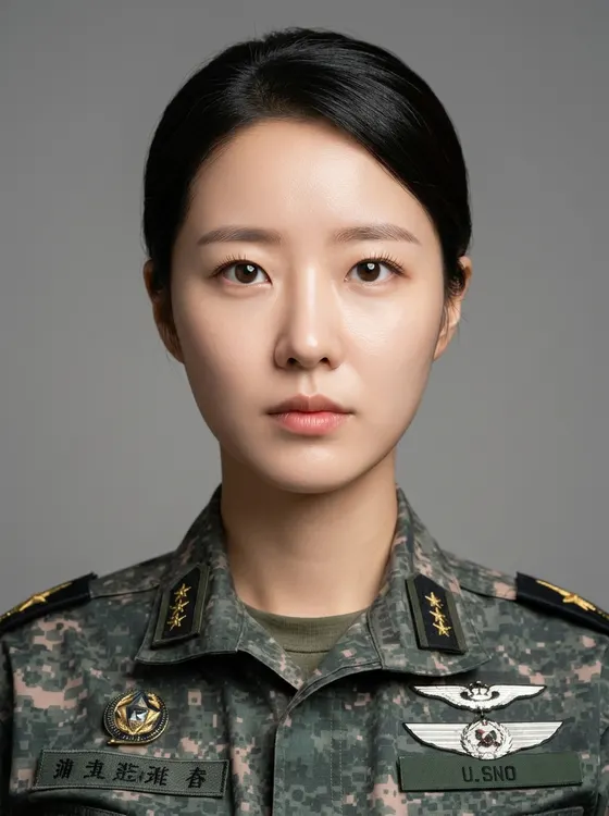 가상모델 #1375 얼굴 원본 9