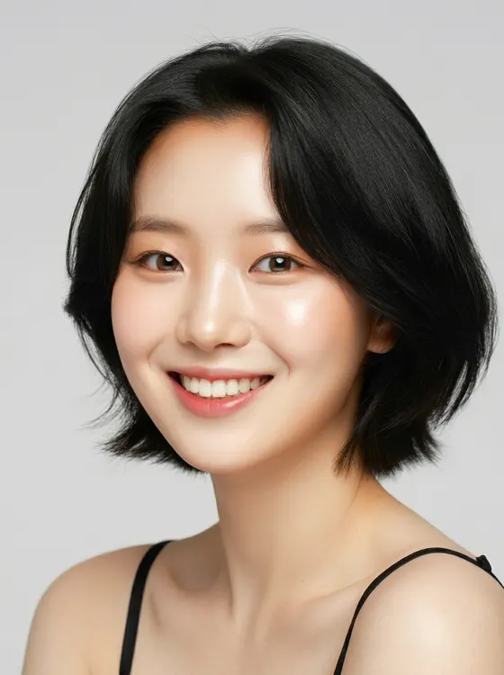 가상모델 #1376 얼굴 원본 3