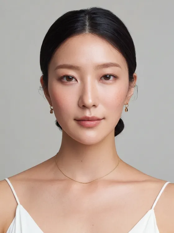 가상모델 #1138 얼굴 원본 1