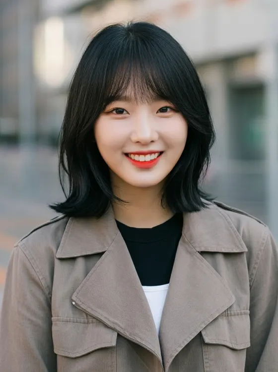 가상모델 #1376 얼굴 원본 6