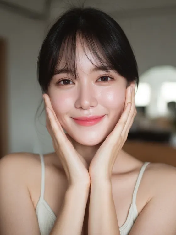 가상모델 #1308 얼굴 원본 17