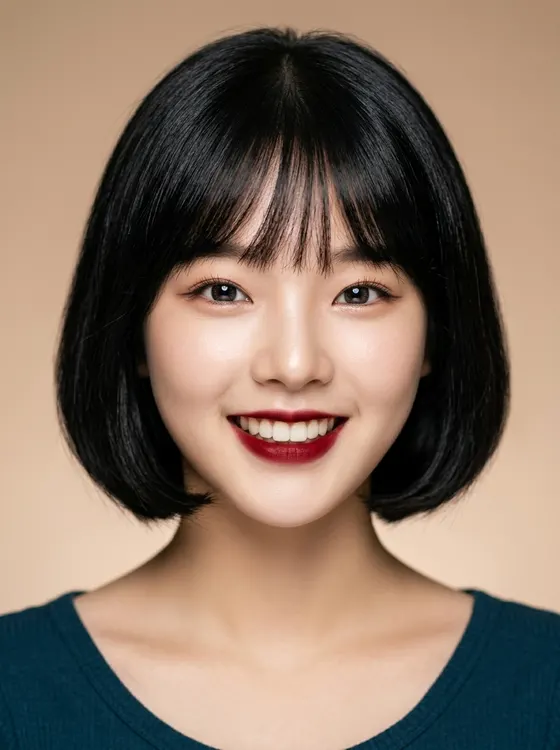 가상모델 #1379 얼굴 원본 2