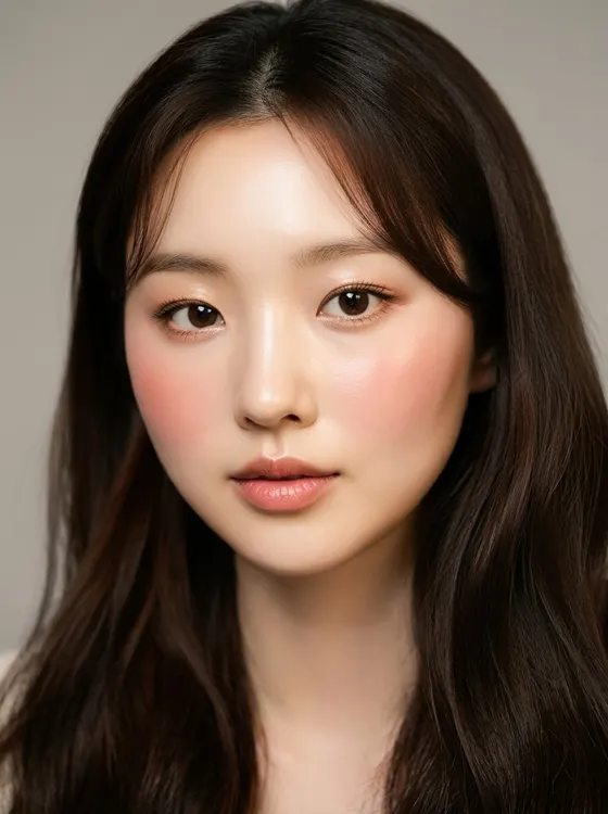 가상모델 #1379 얼굴 원본 4