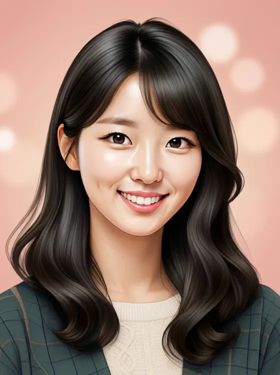 가상모델 #1379 얼굴 원본 6