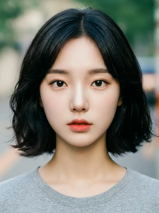 가상모델 #1379 얼굴 원본 7