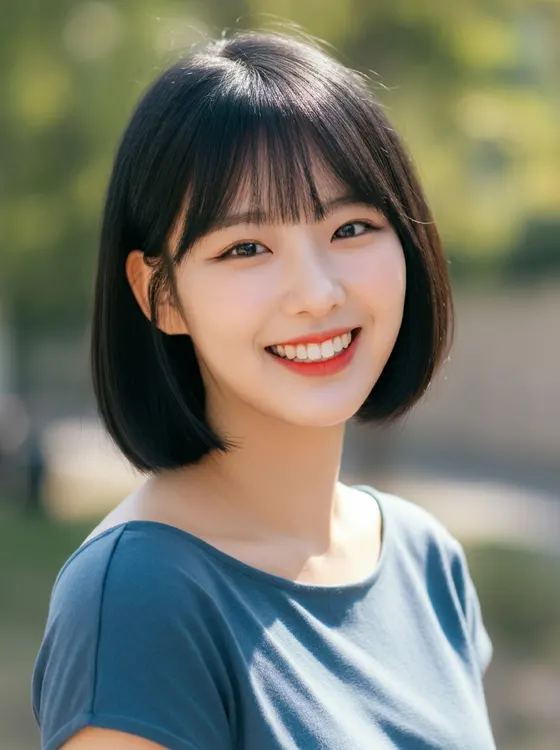 가상모델 #1379 얼굴 원본 8
