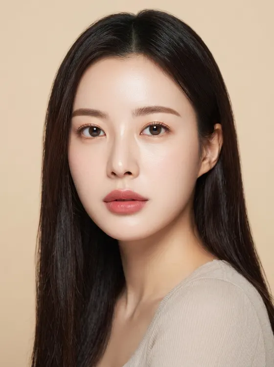 가상모델 #1308 얼굴 원본 23