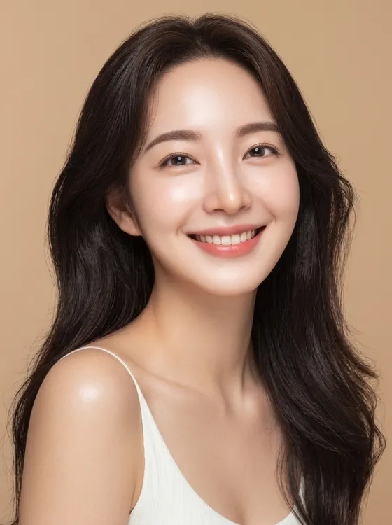 가상모델 #1300 얼굴 원본 3