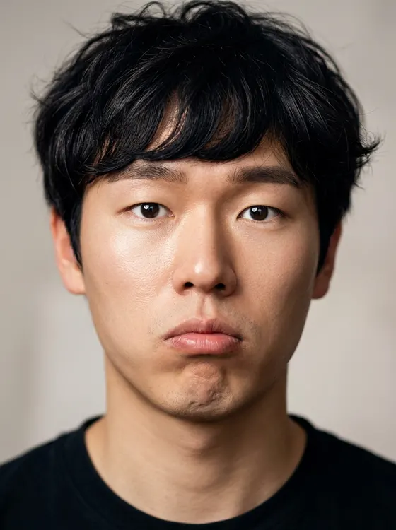 가상모델 #1395 얼굴 원본 10