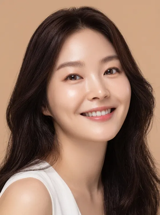 가상모델 #1300 얼굴 원본 4