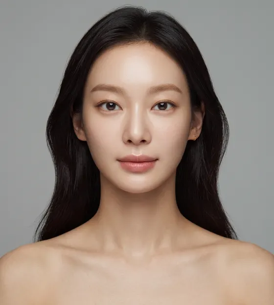 가상모델 #1300 얼굴 원본 16