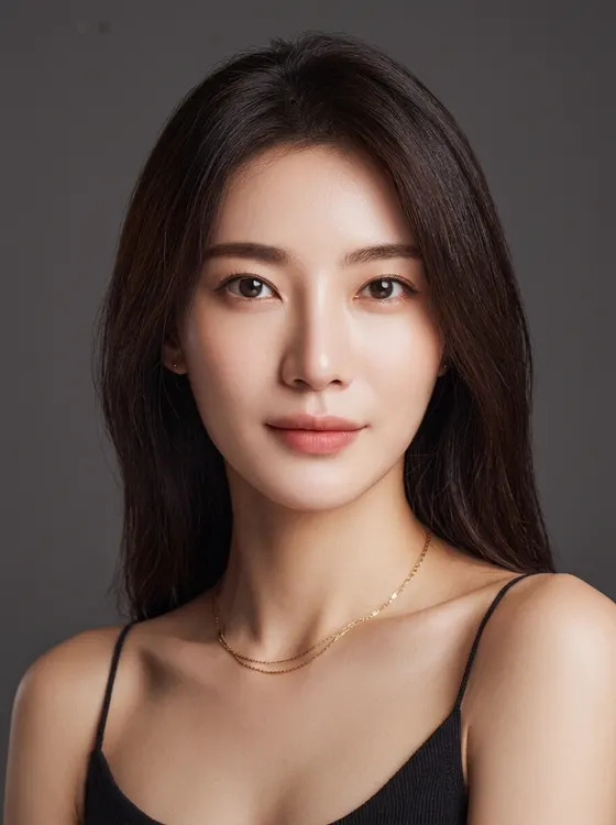 가상모델 #1300 얼굴 원본 17