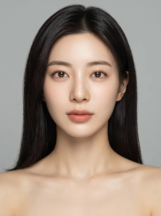 가상모델 #1300 얼굴 원본 19