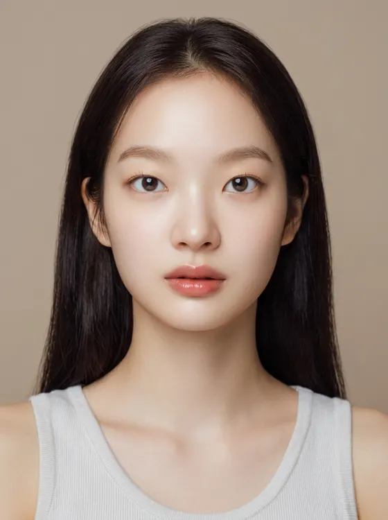 가상모델 #1306 얼굴 원본 1