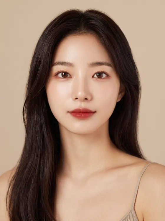 가상모델 #1306 얼굴 원본 8
