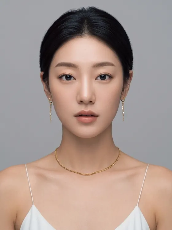 가상모델 #1138 얼굴 원본 6