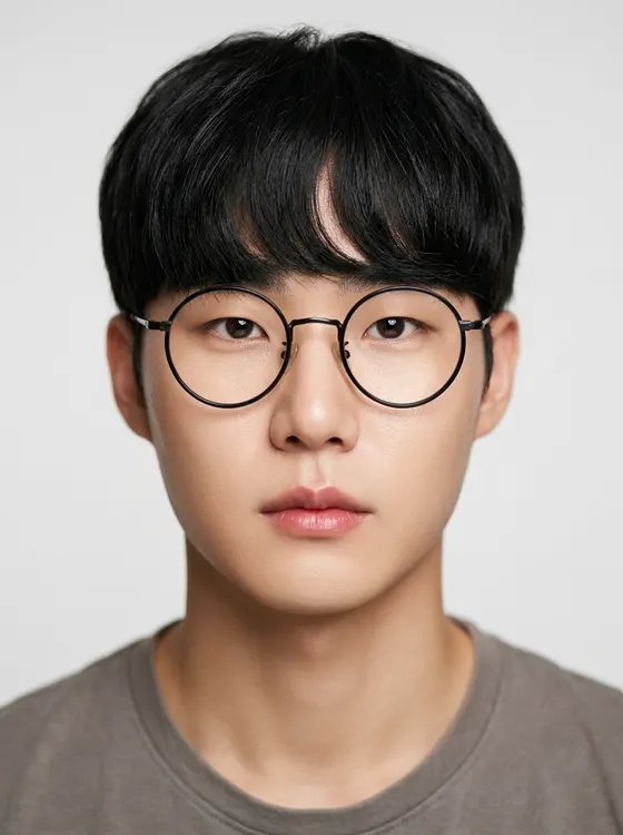 가상모델 #1425 얼굴 원본 2