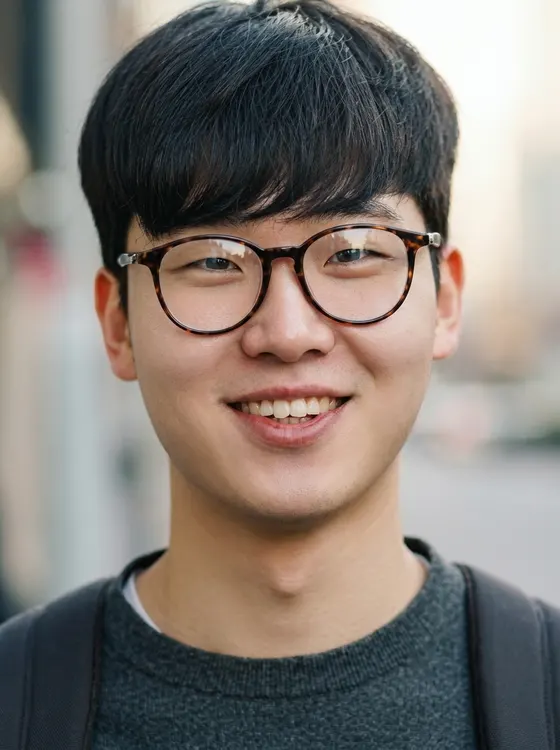 가상모델 #1428 얼굴 원본 4