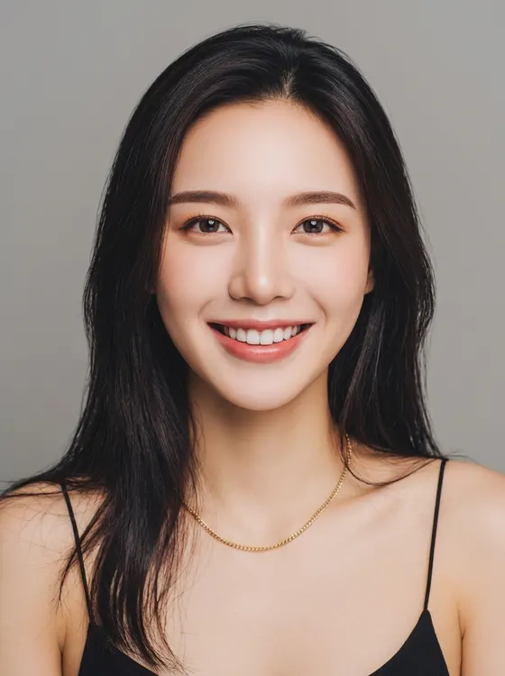 가상모델 #1296 얼굴 원본 21