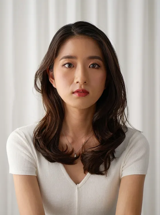 가상모델 #1324 얼굴 원본 19