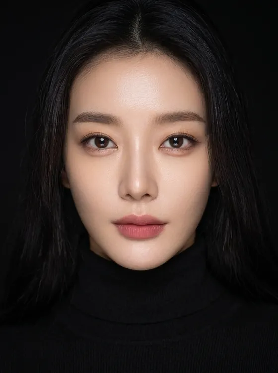 가상모델 #1291 얼굴 원본 1