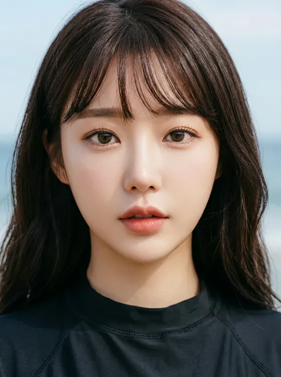 가상모델 #1457 얼굴 원본 7