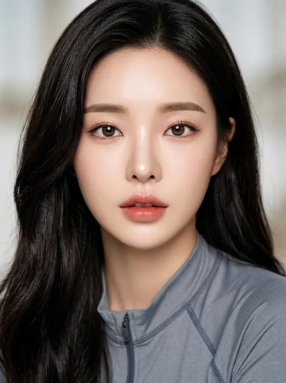 가상모델 #1457 얼굴 원본 10