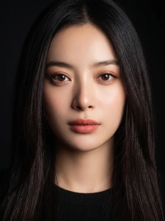 가상모델 #1291 얼굴 원본 4