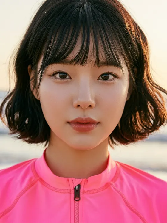 가상모델 #1460 얼굴 원본 6