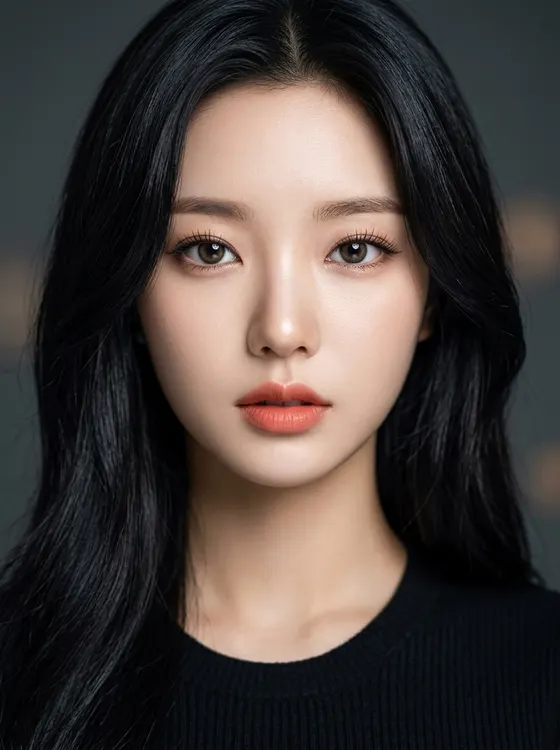 가상모델 #1460 얼굴 원본 11