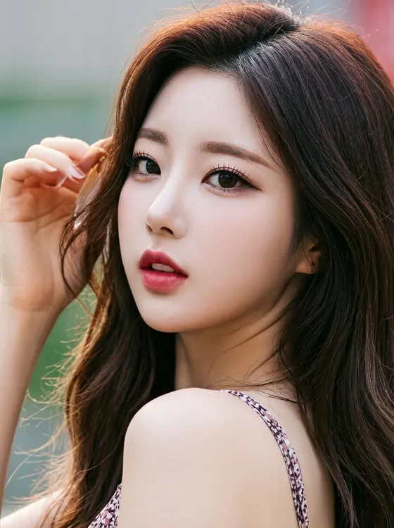 가상모델 #1462 얼굴 원본 4