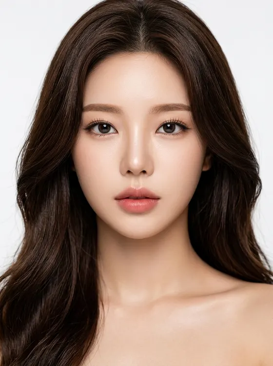 가상모델 #1462 얼굴 원본 5