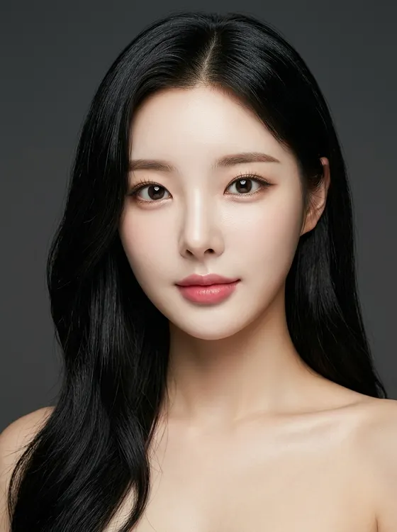 가상모델 #1469 얼굴 원본 8