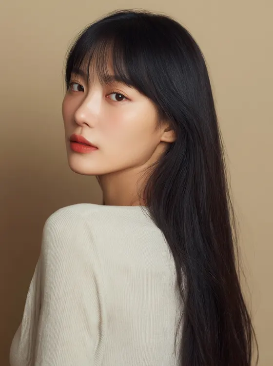 가상모델 #1291 얼굴 원본 15