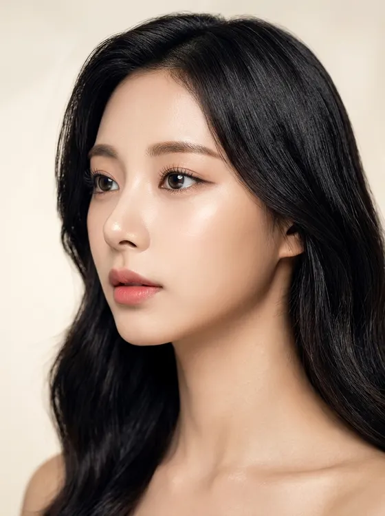 가상모델 #1470 얼굴 원본 2