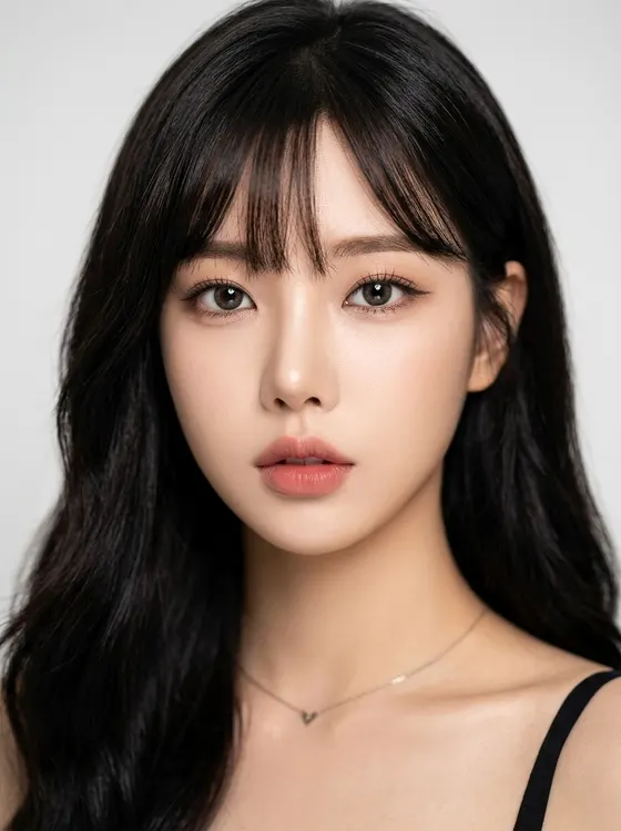 가상모델 #1470 얼굴 원본 4