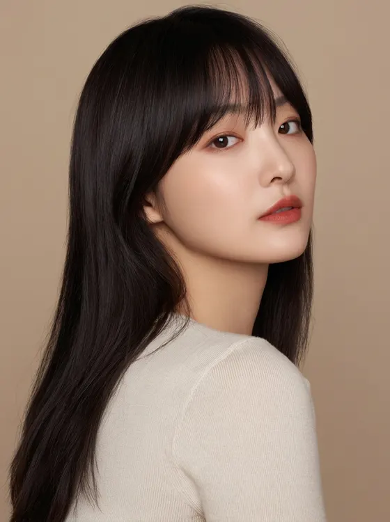 가상모델 #1291 얼굴 원본 18