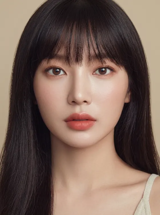 가상모델 #1291 얼굴 원본 19