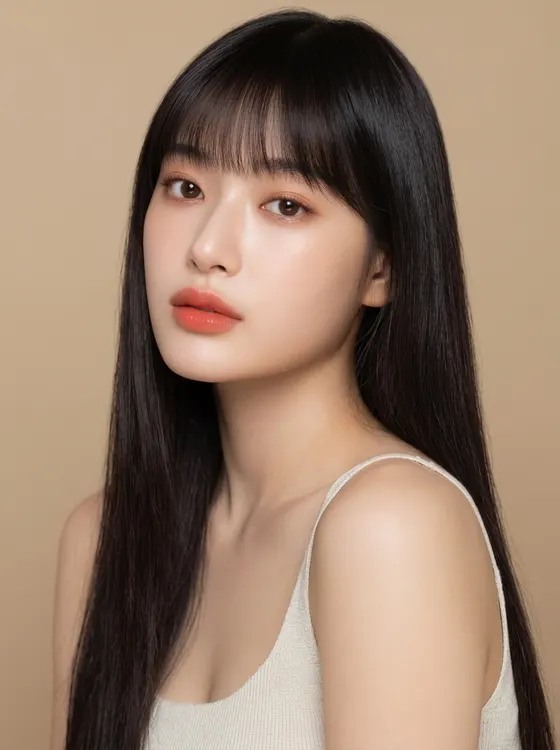 가상모델 #1291 얼굴 원본 20