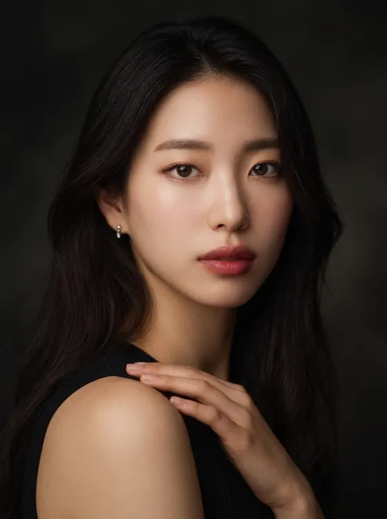 가상모델 #1283 얼굴 원본 23