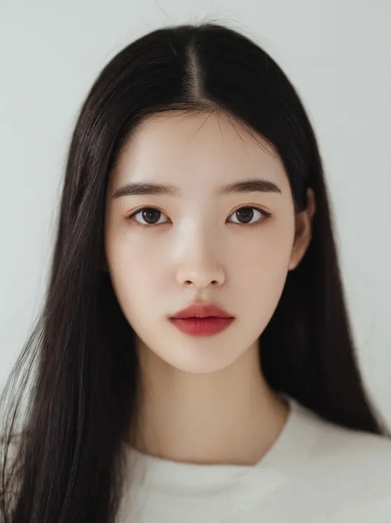가상모델 #1307 얼굴 원본 1