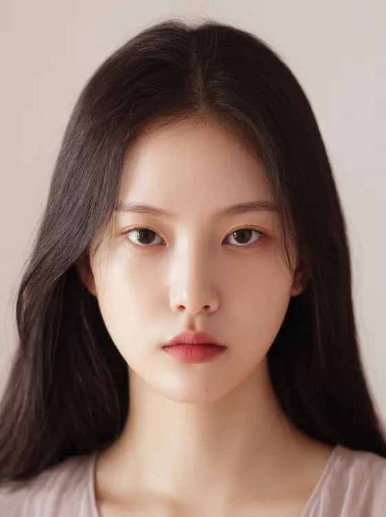 가상모델 #1307 얼굴 원본 3