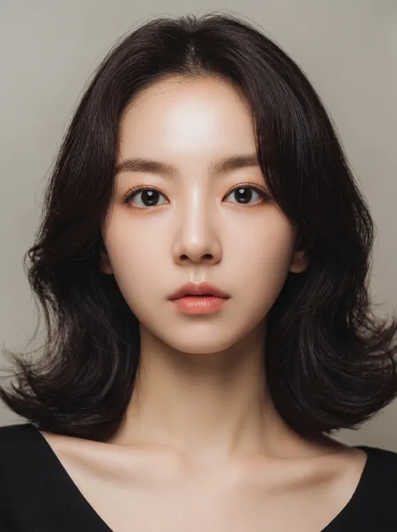 가상모델 #1307 얼굴 원본 6