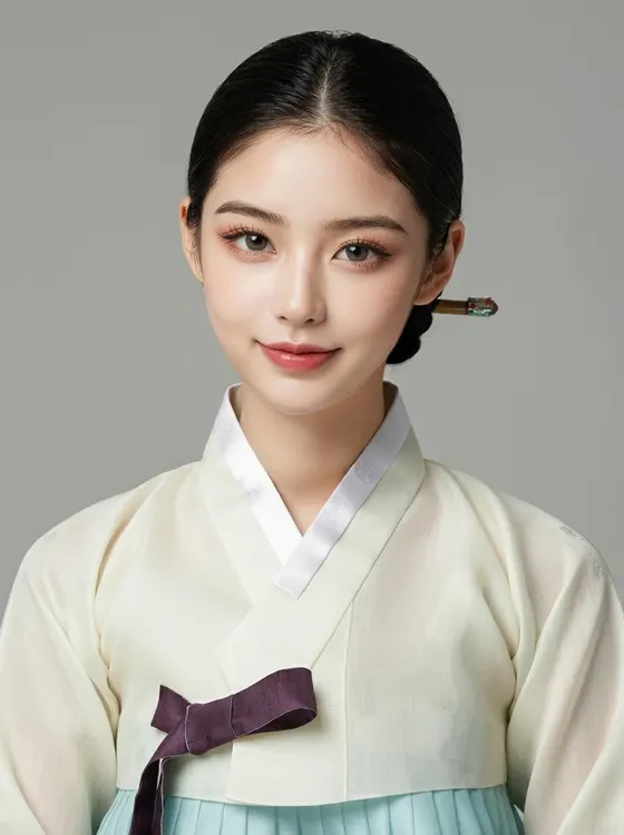가상모델 #1505 얼굴 원본 4