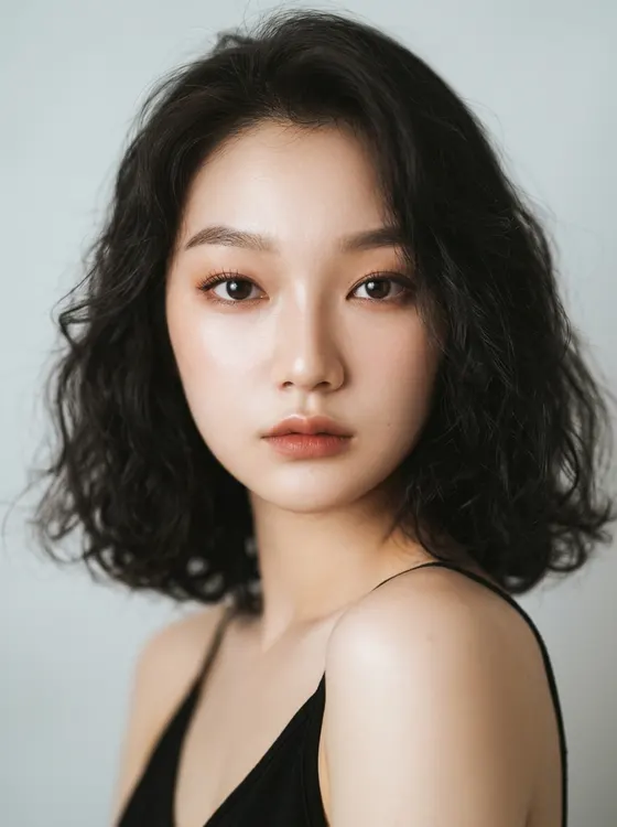 가상모델 #1307 얼굴 원본 11