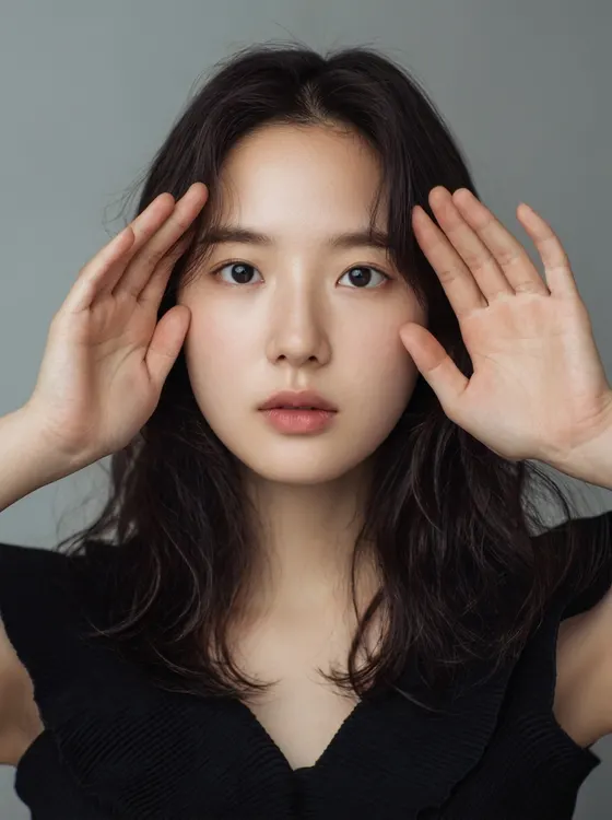 가상모델 #1307 얼굴 원본 13