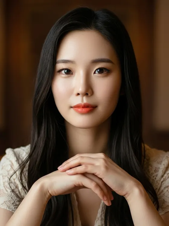 가상모델 #1138 얼굴 원본 19