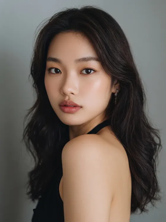 가상모델 #1307 얼굴 원본 18