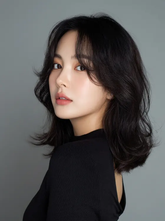 가상모델 #1307 얼굴 원본 19